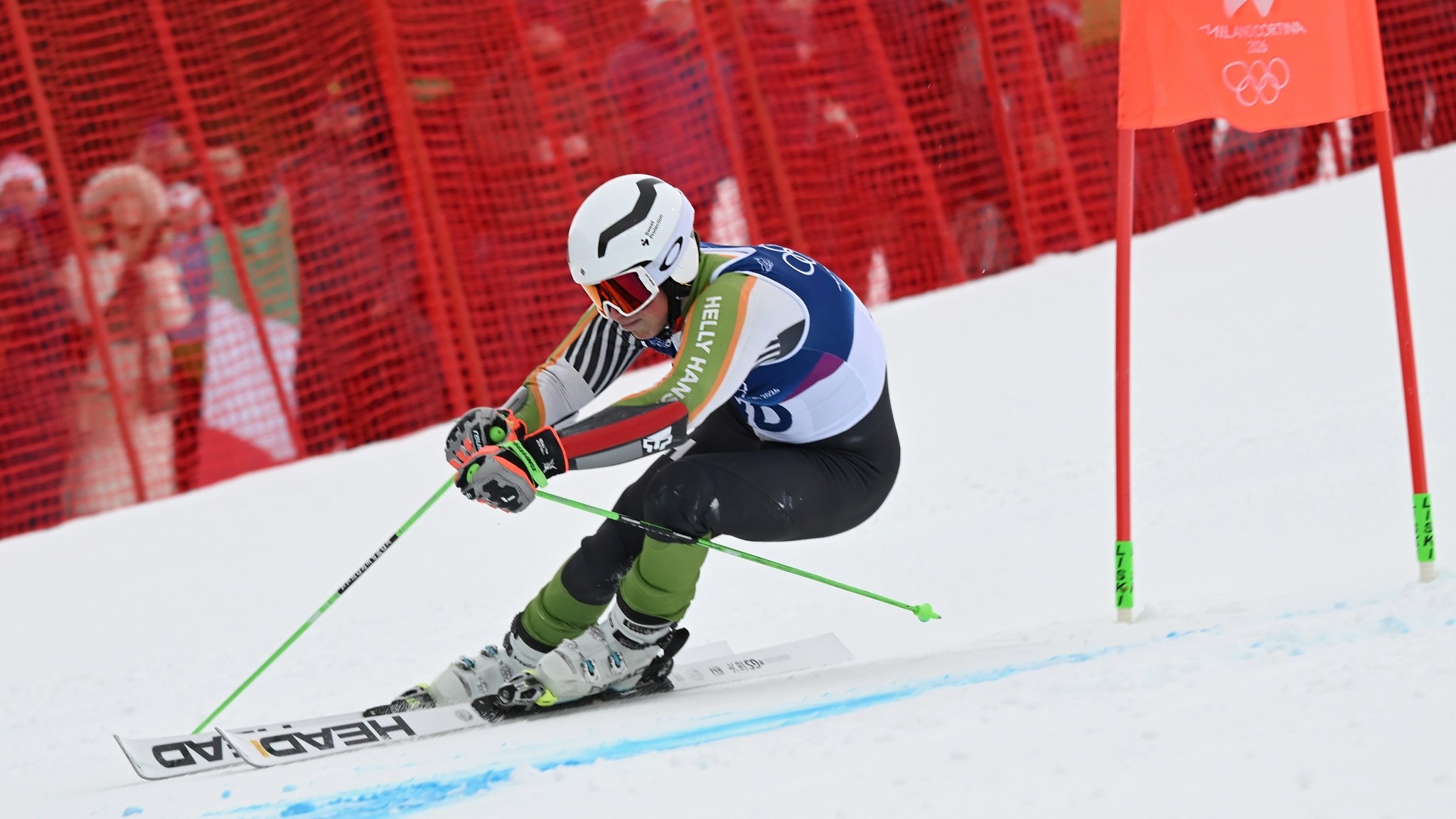 Úry Bálint 32. óriás-műlesiklásban a téli olimpián